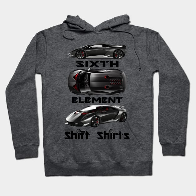 Shift Shirts Sixth Element – Sesto Elemento Inspired Hoodie by ShiftShirts